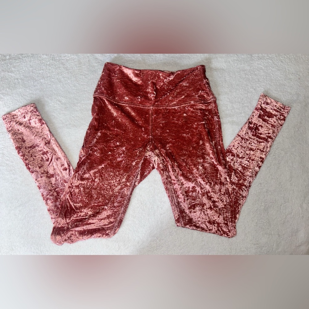 Lululemon Crushed Velvet Leggings